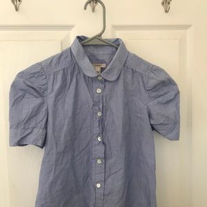 J. Crew Peter Pan Collar Blouse